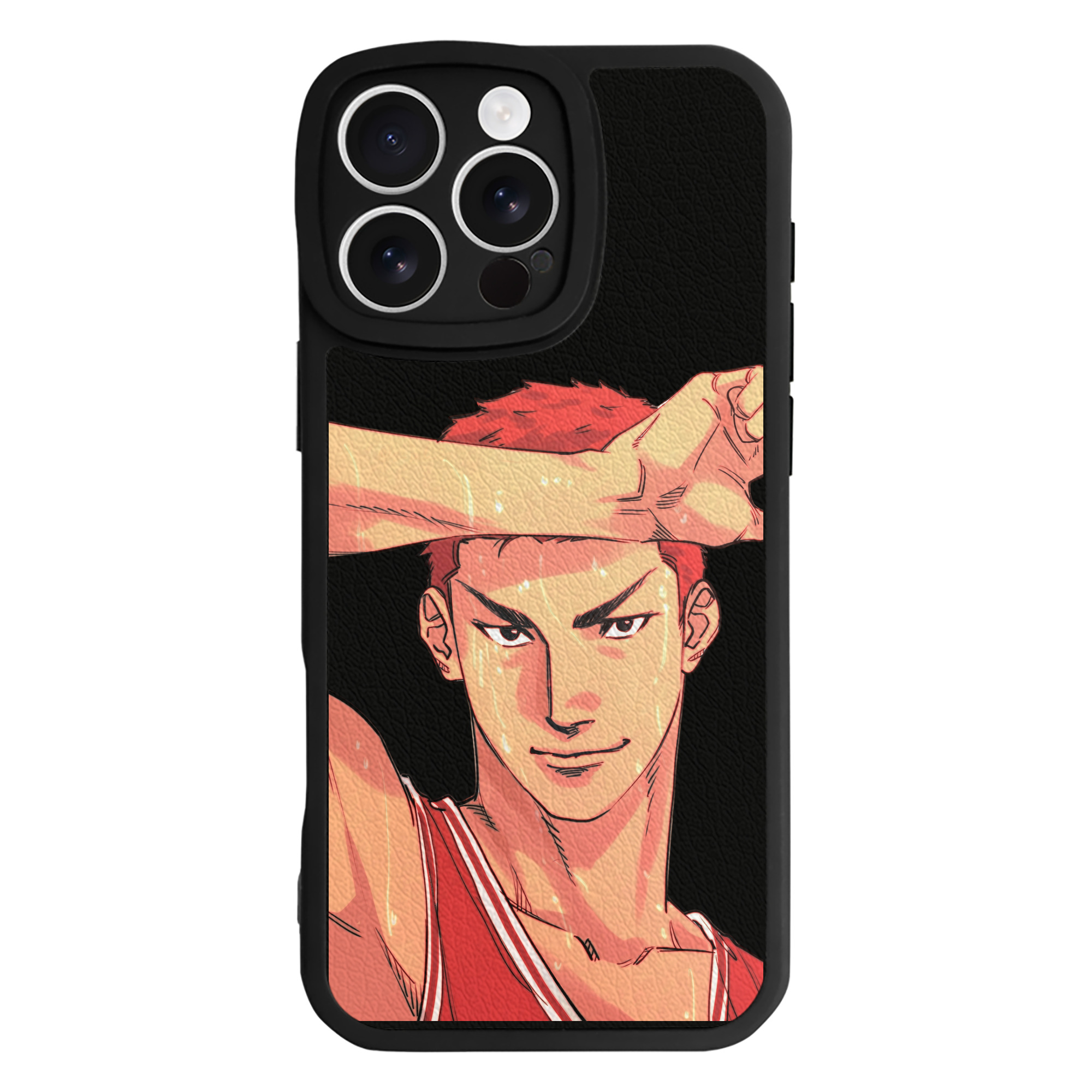 （画像用） SLAM DUNK／スラムダンク 【iPhone 16シリーズ対応】シリコンスマホケース（レザー調） 材質：シリコン